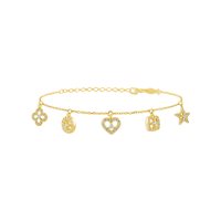Bracciale Kurshuni Donna in Argento KR226-100RS